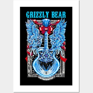GRIZZLY BEAR BAND Posters and Art